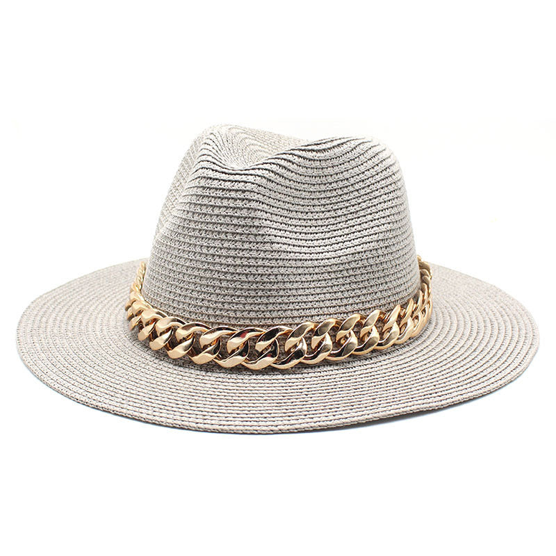 Summer Hats Spring Black Khaki Beach Casual Summer Both male and female Hats