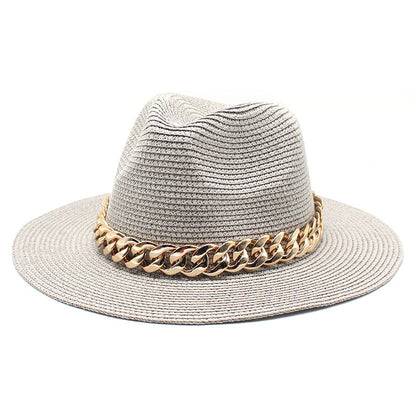 Summer Hats Spring Black Khaki Beach Casual Summer Both male and female Hats