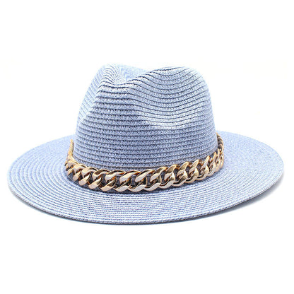 Summer Hats Spring Black Khaki Beach Casual Summer Both male and female Hats