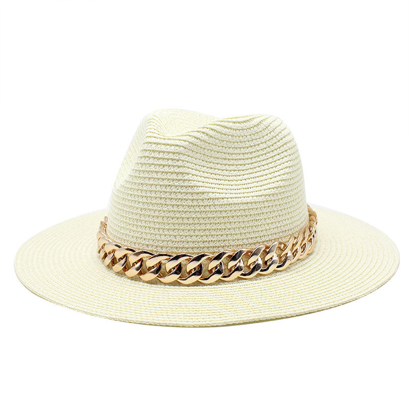 Summer Hats Spring Black Khaki Beach Casual Summer Both male and female Hats
