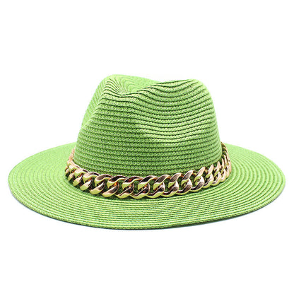 Summer Hats Spring Black Khaki Beach Casual Summer Both male and female Hats
