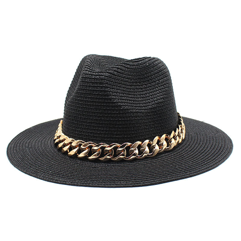 Summer Hats Spring Black Khaki Beach Casual Summer Both male and female Hats