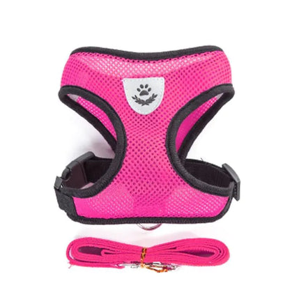 Dog Chest Harness with Traction Rope
