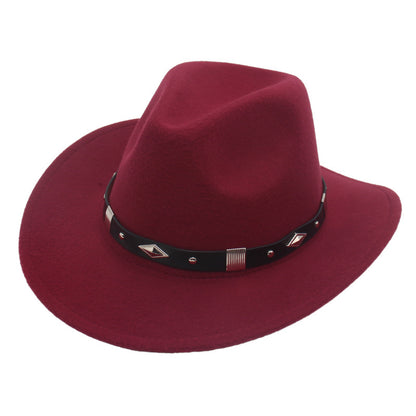 Autumn And Winter Curved Edge Denim European And American Style Curved Edge Hat