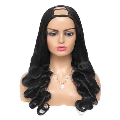 Modern Long Wave Human Hair Wigs